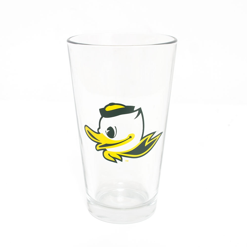 Fighting Duck, 16oz, Pint Glass